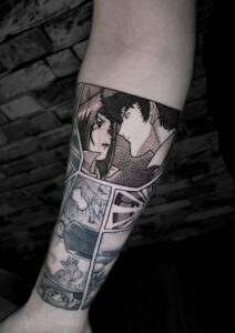 Tatuagem de anime