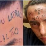 “Sou Ladrão e Vacilão”: Homem Que Teve a Testa Tatuada Foge Da Prisão